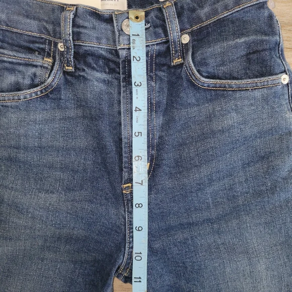 Citizens of Humanity Daphne Cropped High Rise Stovepipe Jeans - Picture 5 of 11